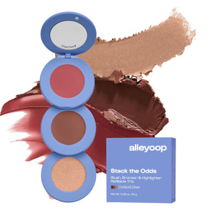 Alleyoop Stack The Odds Cheek Trio, Blush, Bronzer & Highlighter Cocktail Hour - 1 Ct
