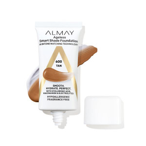 ALMAY Ageless Smart Shade Foundation 600 Tan - 1 fl oz