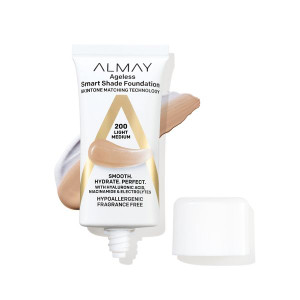 ALMAY Ageless Smart Shade Foundation 200 Light Medium - 1 fl oz