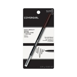 COVERGIRL Easy Breezy Brow Micro Fine + Define Pencil - 705 Rich Brown