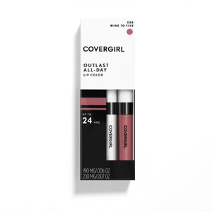 COVERGIRL Outlast All-Day Lip Color with Topcoat - 538 Wine To Five