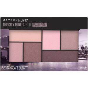 MAYBELLINE New York The City Mini Eyeshadow Palette, 520 Skyscape Dusk, 0.14 oz