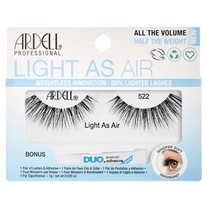 Ardell Light As Air Lashes 522 Black - 1 Ct