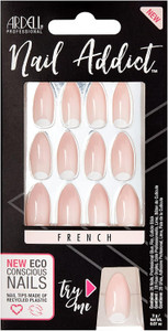 Ardell Nail Addict Eco Conscious Artificial Nail Set French Moon - 1 Pack