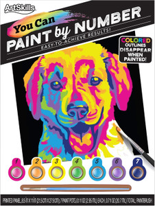 ArtSkills Paint by Number Kit Puppy Dog - 1 Ct