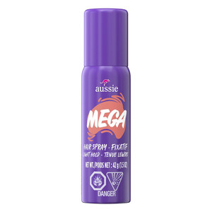 Aussie MEGA Hairspray Light Hold Soft Style - 1.5 oz