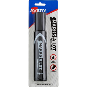 Avery Marks-A-Lot Jumbo Sized Permanent Marker Black - 1 Ea