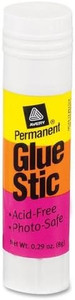Avery Permanent Glue Stic Dries Clear - 1 Ea