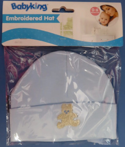 Babyking Embroidered Infant Hat Assorted - 1 Ea