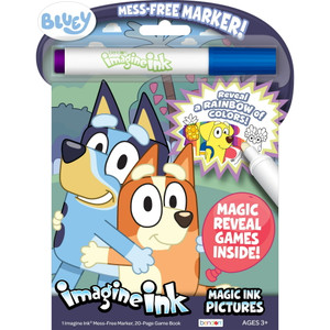 Bendon Imagine Ink Magic Ink Coloring Book Bluey - 1 Ea