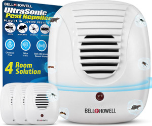 Bell + Howell Ultrasonic Indoor Pest Repeller - 4 count