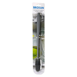 Broxan Silicone Bottle Brush And Straw Cleaner Set - 1 Ea