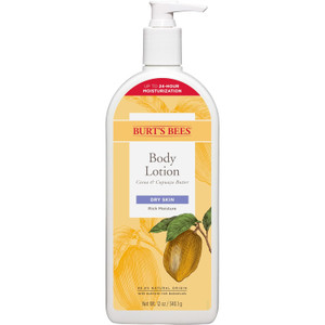 Burt’s Bees Richly Replenishing Cocoa & Cupuacu Butters Body Lotion - 12 oz