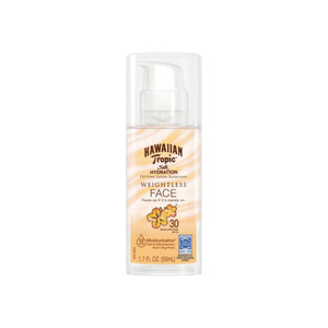 Hawaiian Tropic Silk Hydration Face Lotion Sunscreen Spf 30 1.7 Oz