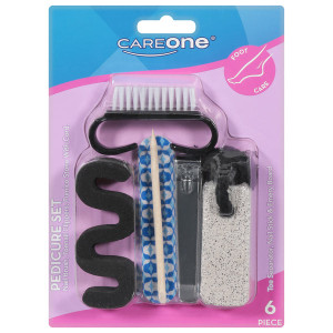 CAREone 6 Piece Pedicure Set - 1 Ct