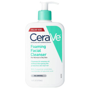 CeraVe Foaming Facial Cleanser for Normal to Oily Skin - 16 fl oz