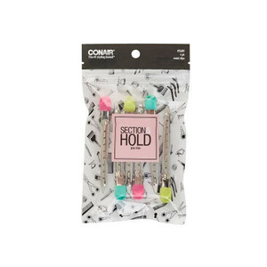 CONAIR Section & Hold Metal Grip Hair Clips - 6 Ct