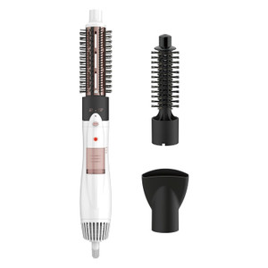CONAIR Infinitipro Double Ceramic Ionic Hot Air Brush with Attachments - 1 Set