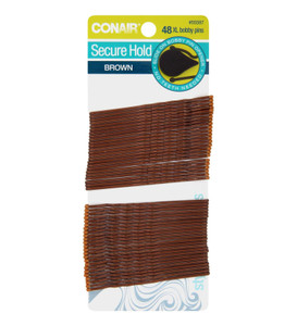 CONAIR Styling Essentials Extra Long Bobby Pins Brown - 4 oz