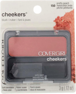 COVERGIRL Cheekers Blush Mini 150 Pretty Peach - 0.12 oz