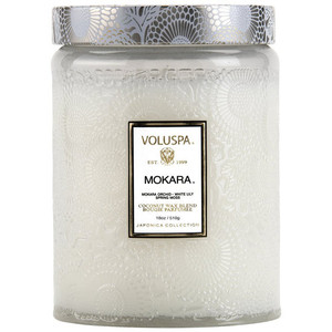 Voluspa Mokara Large Glass Jar Candle - 18 oz