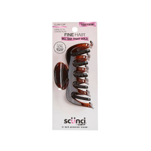 sc++nci All Day Hold Unbreakable Claw Clip Brown - 1 Ct