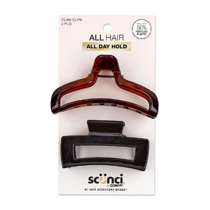 sc++nci Unbreakable Open Claw Clip - 2 Ct