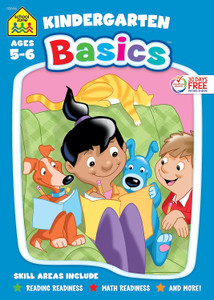 School Zone Kindergarten Basics Workbook - 96 Pages