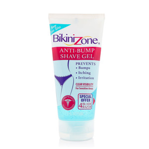 Bikini Zone Anti-Bumps Shave Gel For Bikini Area 5 Oz