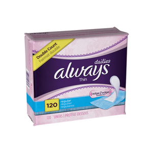 Always Thin, Unscented 120 Ea