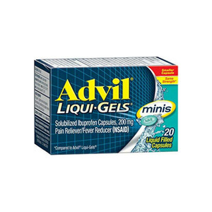 Advil Liqui-Gels Minis Pain Reliever 20 Ea