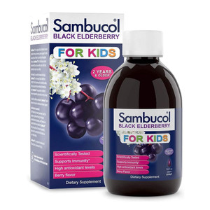 Sambucol Black Elderberry Syrup For Kids - 7.8 Oz