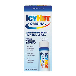 Icy Hot, Pain Relief Gel Vanishing Scent Original, 2.5 Ounce