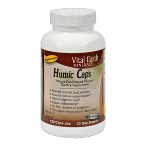 Vital Earth Minerals, Humic Capsules, 1 Each, 120 Cap