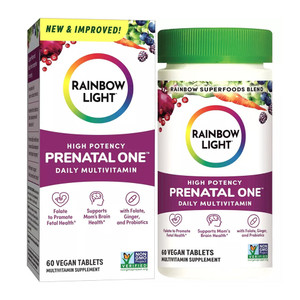 Rainbow Light, Prenatal One Multivitamin Supplement, 60 Tab