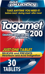 Tagamet Hb 200 Mg Cimetidine Acid Reducer And Heartburn Relief, 30 Count