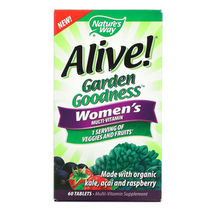 Nature'S Way, Dietary Supplement Alive Women'S Garden Goodness, 1 Each, 60 Tab