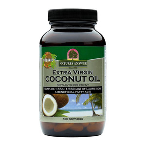 Nature'S Answer, Extra Virgin Coconut Oil, 1 Each, 120 Sgel