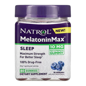 Natrol, Melatoninmax Sleep Gummies 10Mg, 1 Each, 80 Ct