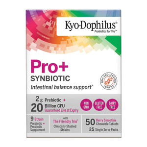 Kyolic Kyo Dophilus Pro Synbiotic Chewable Tablets - 50 Ct
