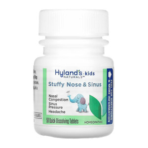 Hyland'S, Homeopathic Kids Sinus & Stuffy Nose Tablets, 1 Each, 50 Ct