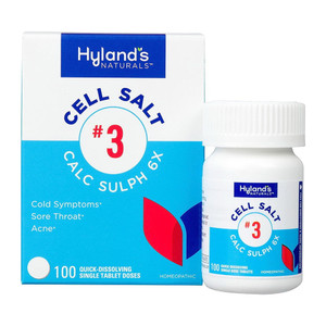 Calc Sulph 6X Cell Salt