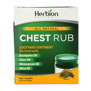 Herbion Naturals, All Natural Chest Rub Ointment, 1 Each, 3.53 Oz