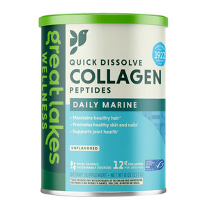 Great Lakes Wellness, Collagen Peptides Marine Unflavored, 1 Each, 8 Oz
