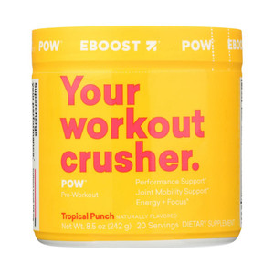 Eboost, Pow Tropical Punch Tub 20, 1 Each, 8.5 Oz