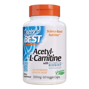 Doctor`S Best, Acetyl-L-Carnitine 500 Mg, 1 Each, 60 Vcap