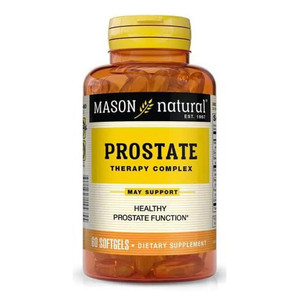 Mason Natural Prostate Therapy Complex With Saw Palmetto, Nettle Root & Pumpkin Seed Oil - Supports A Healthy Prostate Function*, 60 Softgels