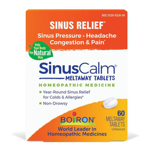 Boiron, Sinuscalm Sinus Relief Non Drowsy, 1 Each, 60 Tabs