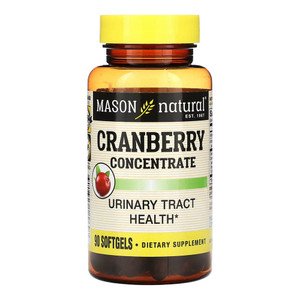 Mason Natural Standardized Cranberry Extract, 90 Softgels