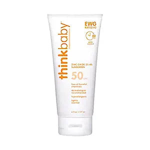 Thinkbaby, Safe Sunscreen Spf 50+, 1 Each, 6 Oz